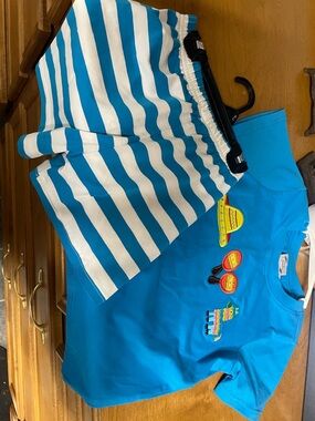 NWT size 4T Seaux Smocked 2-piece play shorts and shirt.